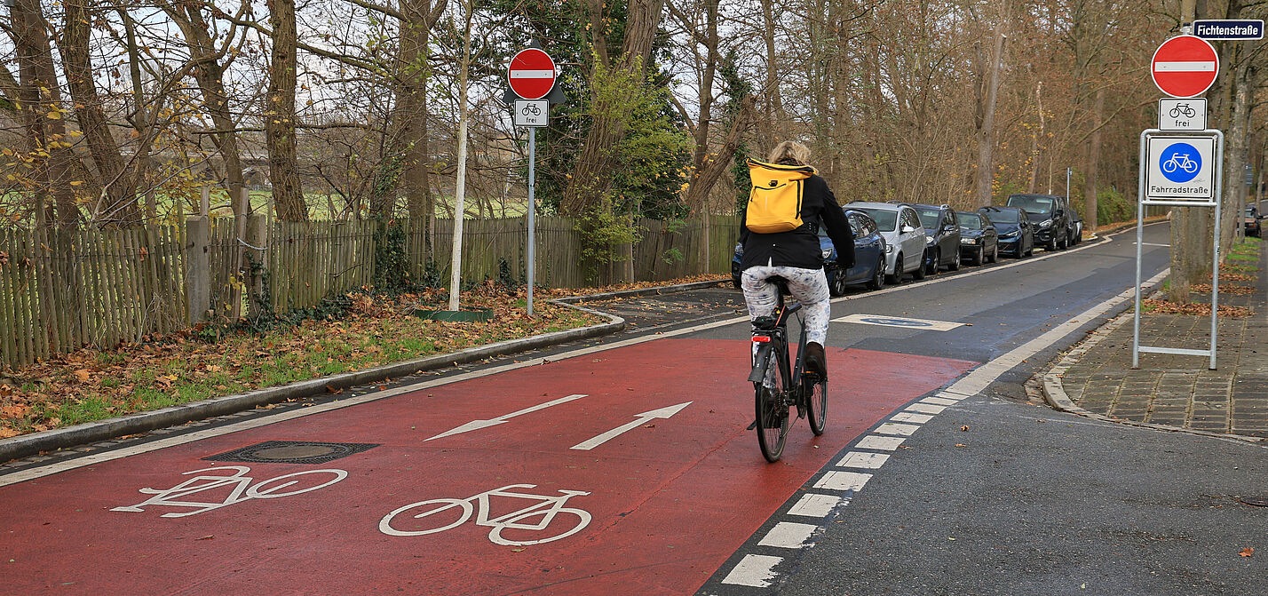 Fahrradstraße in Fürth