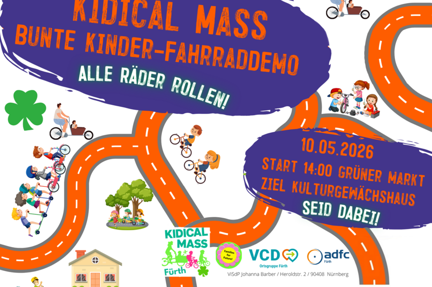 Kidical Mass fürth Mai 2026 Kidical Mass fürth Mai 2026