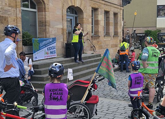 Begrüßung zur Kidical Mass