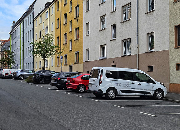Parkplätze Leyher Straße