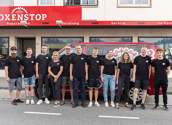 Radsport Boxenstop Langenzenn