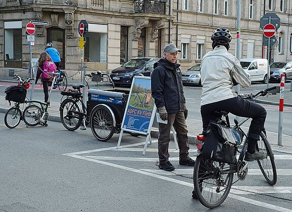 Zählaktion in der Jakobinenstraße