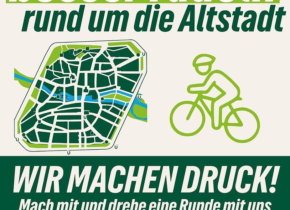 Altstadtringdemo Flyer zur Altstadtringdemo