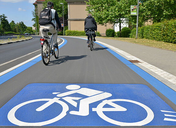 eRadschnellweg Goettingen, Nikolausberger-Weg Stadt Goettingen